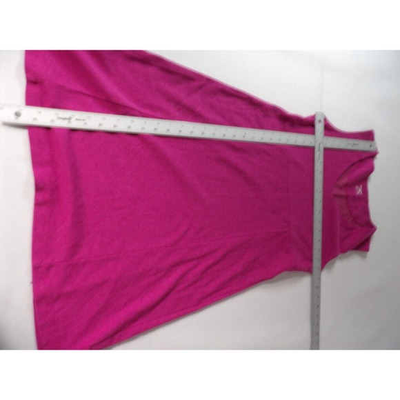 Horny Toad Dress Pink V Neck A Line Medium Sleeveless Fit to Flare Casual Beachy - Picture 7 of 9